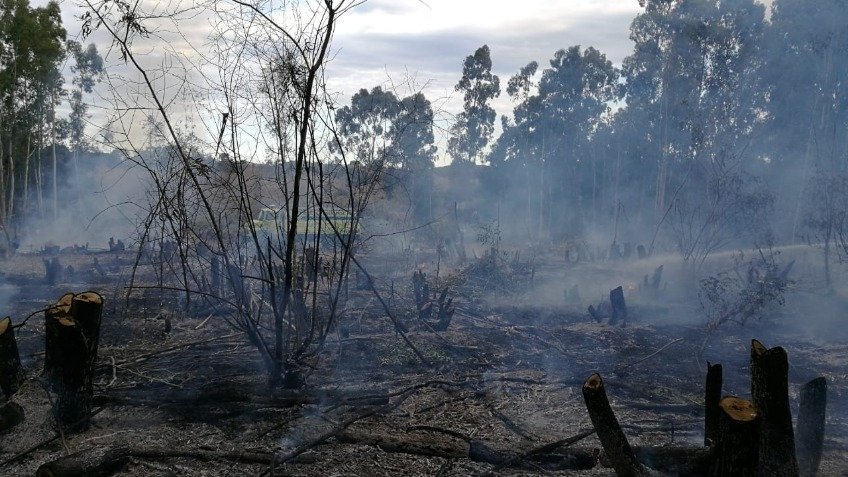Incendio en Juan B. Justo al 2900